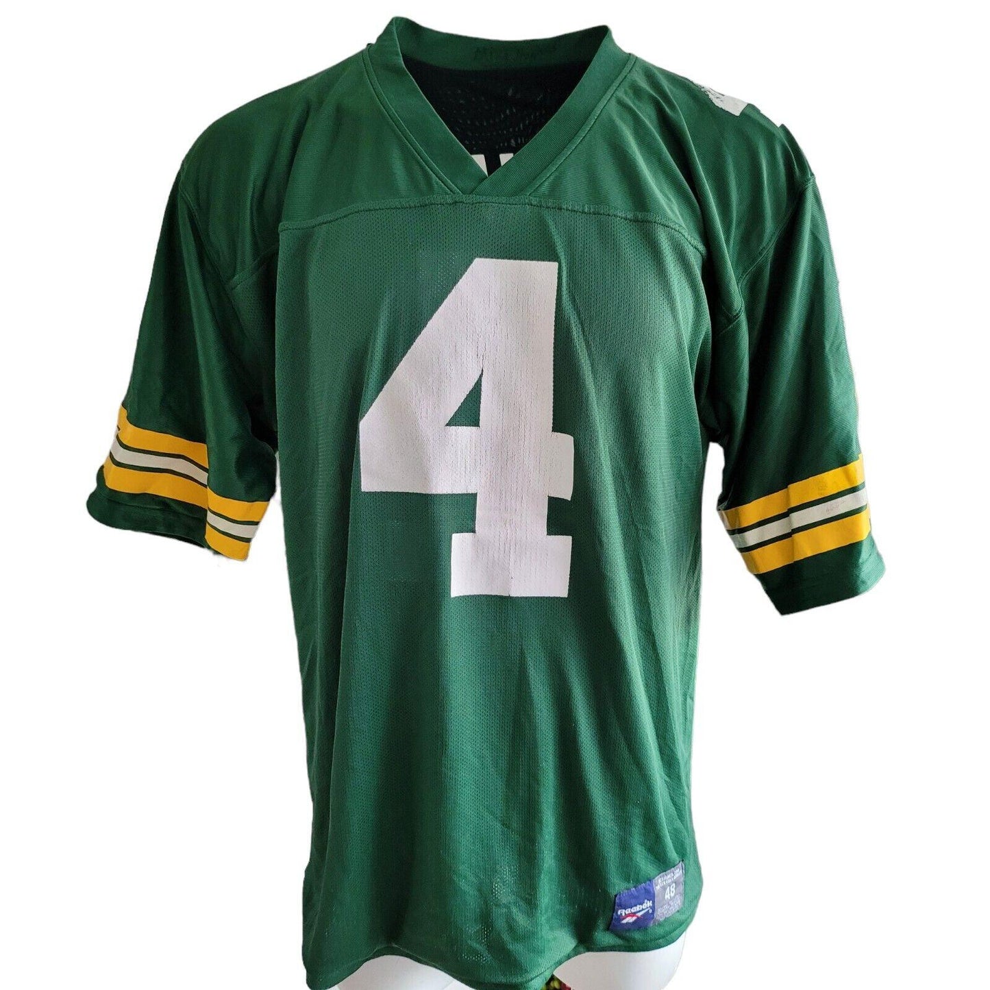 BRETT FAVRE #4 GREEN BAY PACKERS NFL REVERSIBLE JERSEY XL-USASTARFASHION