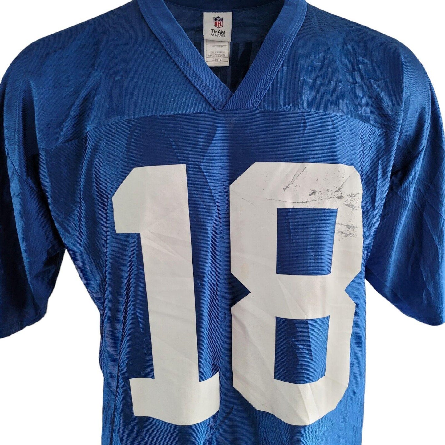 Peyton Manning #18 Indianapolis Colts XL Authentic NFL Jersey-USASTARFASHION