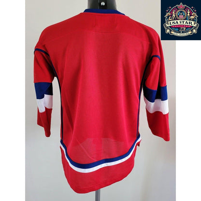 Montreal Canadiens Youth Jersey XL - Soft, Breathable Fabric, Iconic Design for Young Fans - USASTARFASHION