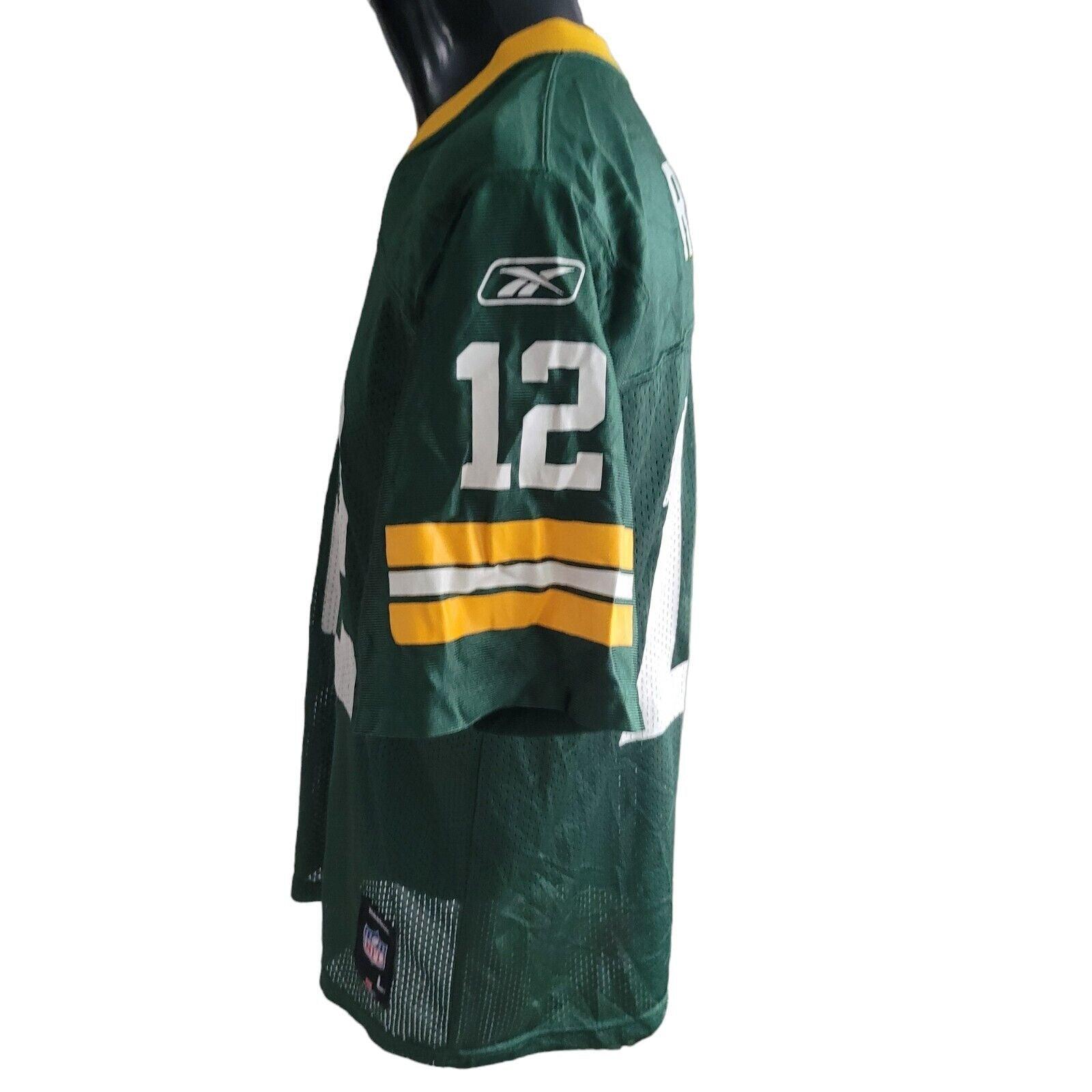 Green Bay Packers Reebok NFL Jersey - Youth L #12 Rodgers - Sporty Design-USASTARFASHION