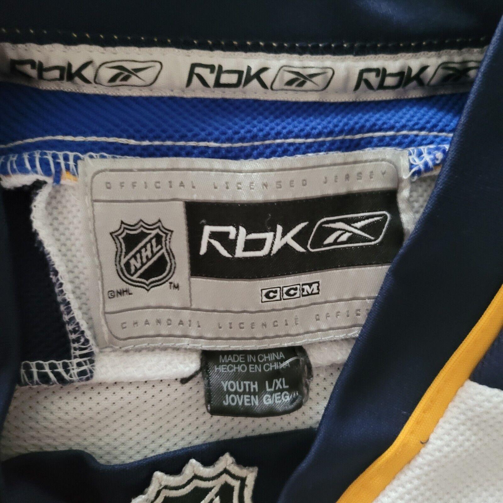 Reebok Youth St. Louis Blues Hockey Jersey Size L/XL NHL Retro-USASTARFASHION