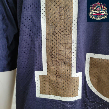 Signed Kurt Warner Jersey #13 St. Louis Rams Vintage Puma Size L - Unique NFL Memorabilia - USASTARFASHION