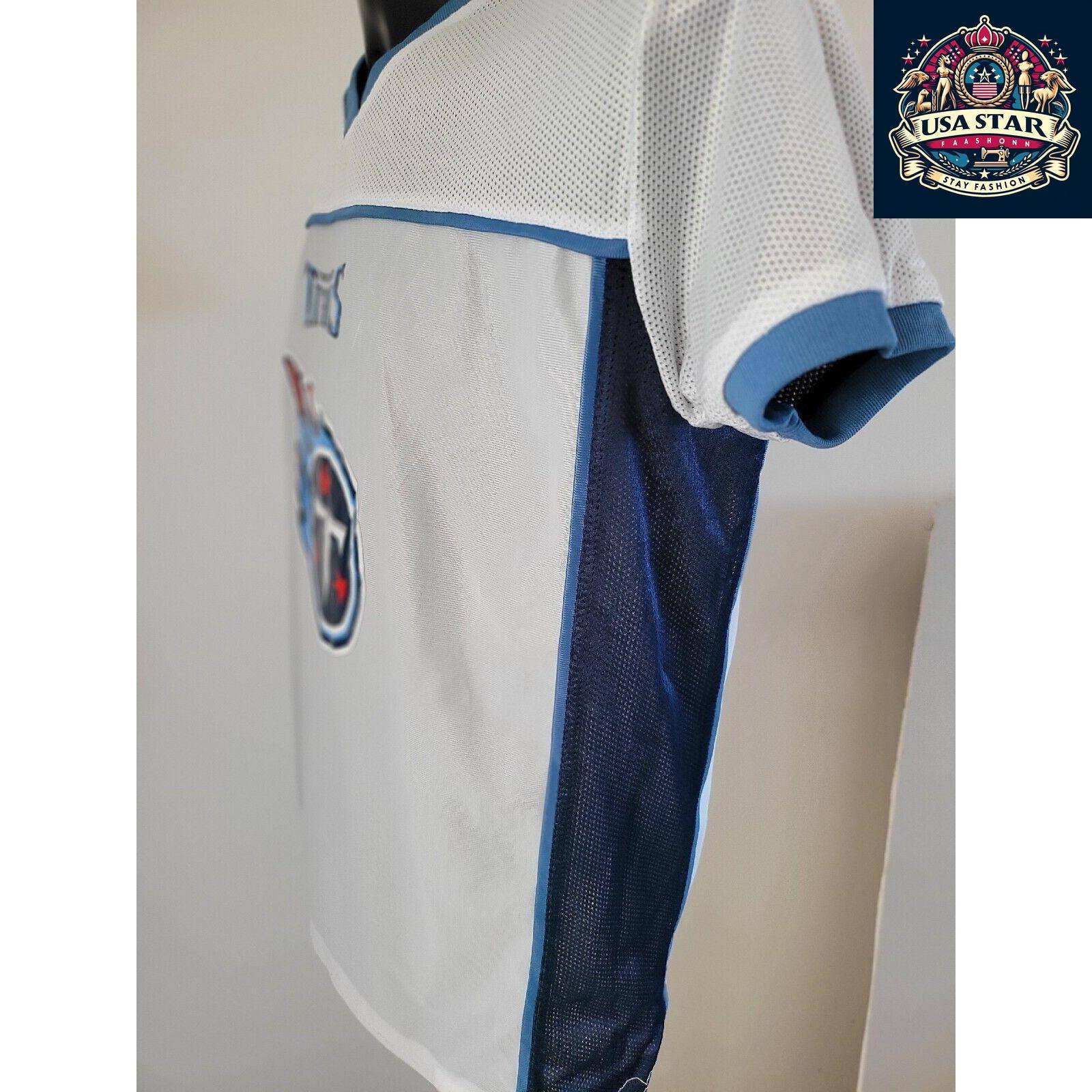 Tennessee Titans Jersey NFL Youth XL Reversible Design - Stylish Game Day and Casual Wear - USASTARFASHION