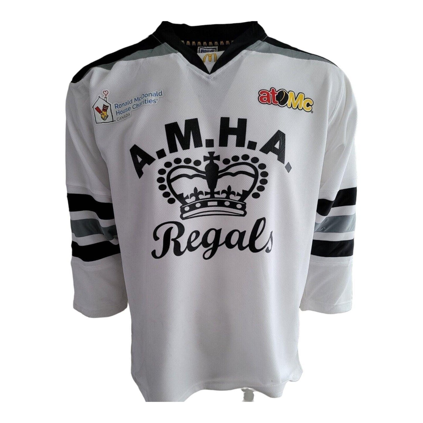 FORCE McDONALD Youth XL Hockey Jersey - Team Canada M.H.A Regals, Size S Compatible-USASTARFASHION