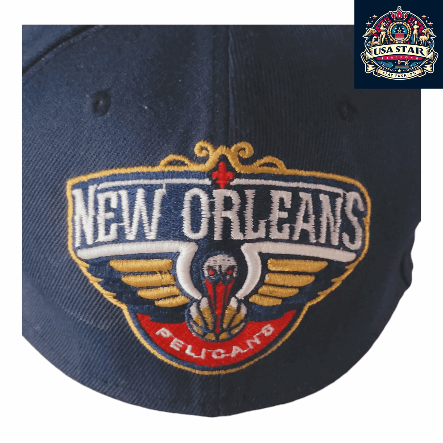 Adidas New Orleans Pelicans Cap - Adjustable Snapback, Iconic Team Logo, Comfortable Fit - USASTARFASHION