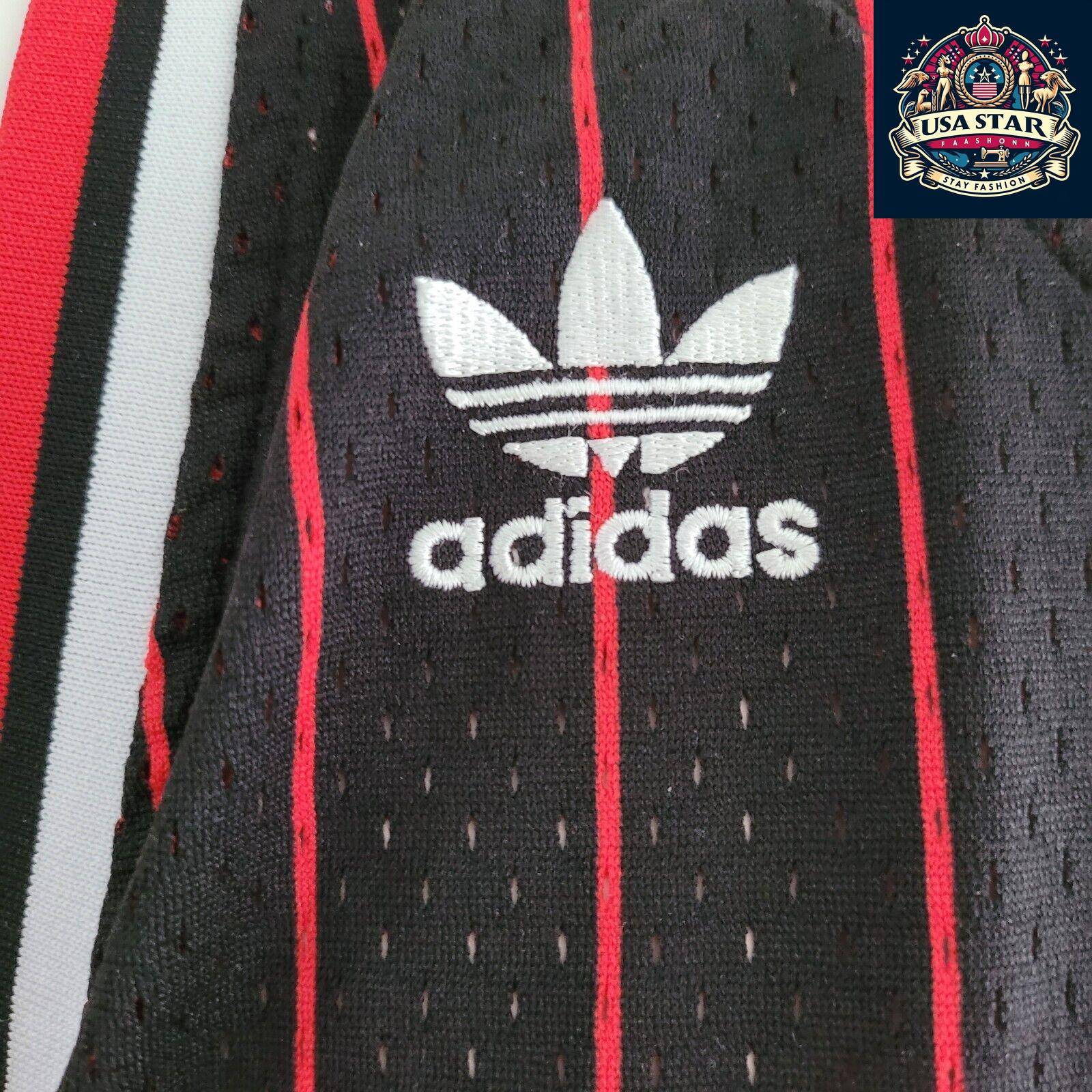 Scottie Pippen #33 Chicago Bulls Jersey - Black Red Pinstripe Vintage M - NBA Apparel - USASTARFASHION