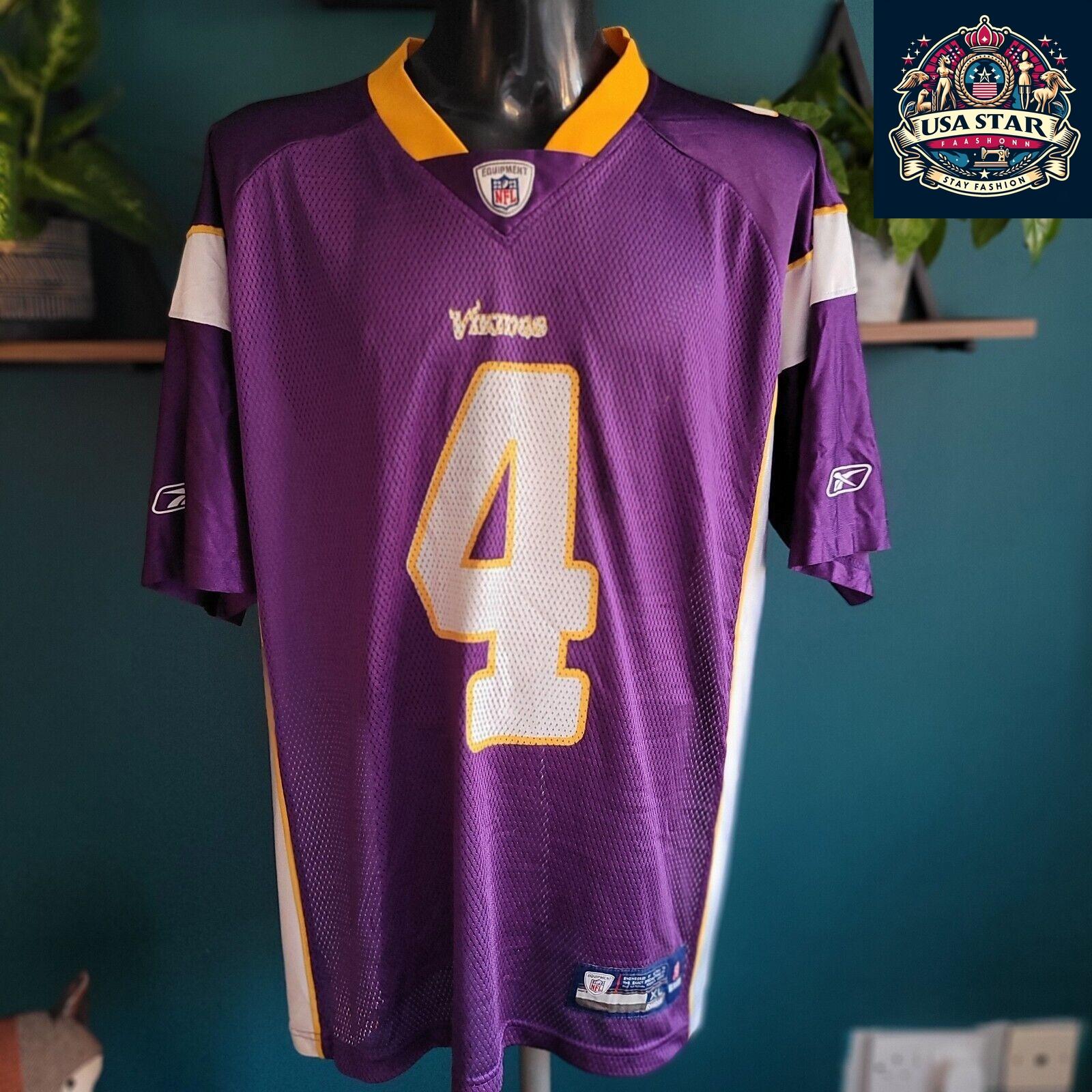 Vintage Vikings Jersey NFL Reebok Darren Sharper #42 XL - Excellent Condition, Stylish Purple - USASTARFASHION