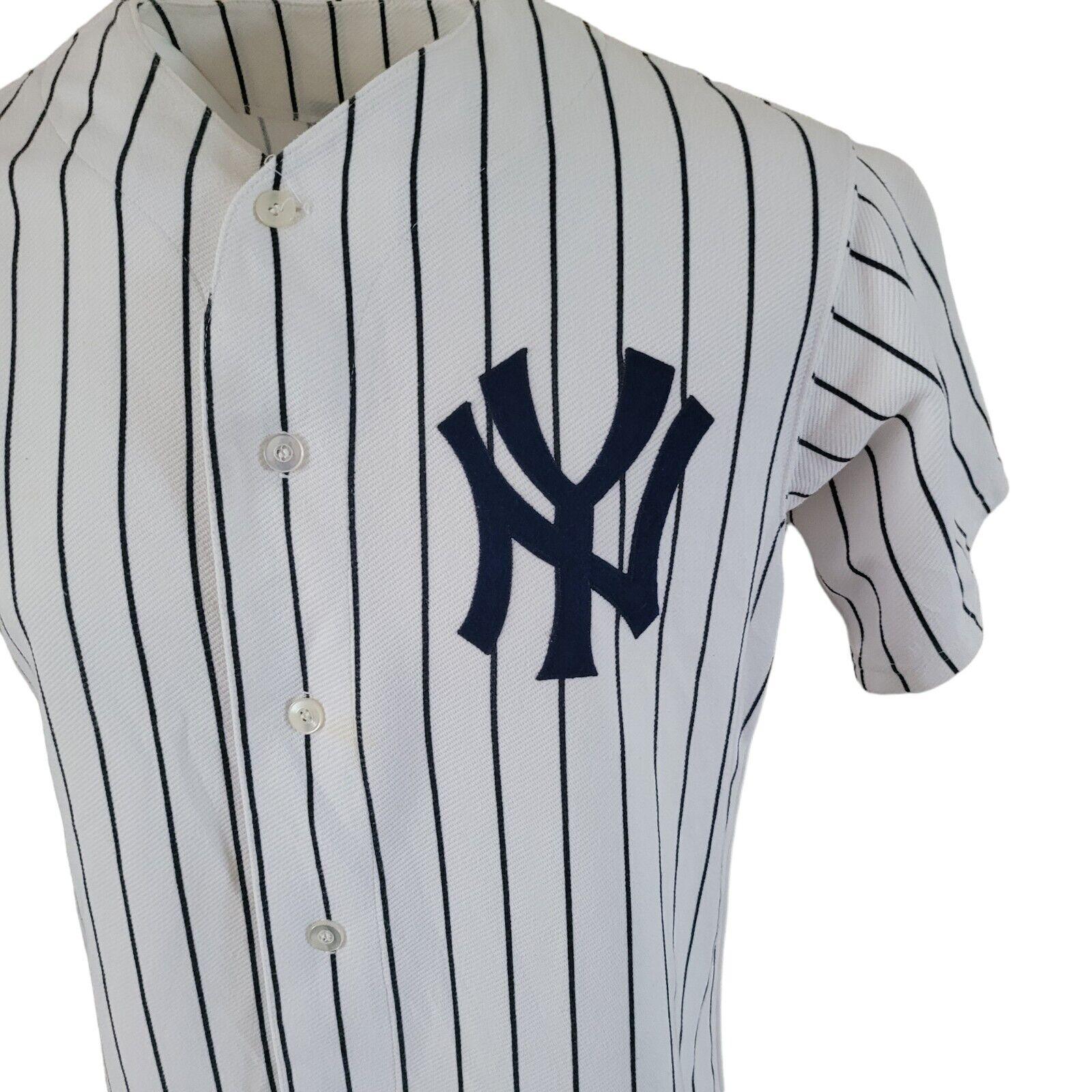 New York Yankees #7 Mickey Mantle Jersey Cooperstown Collection Size M-USASTARFASHION