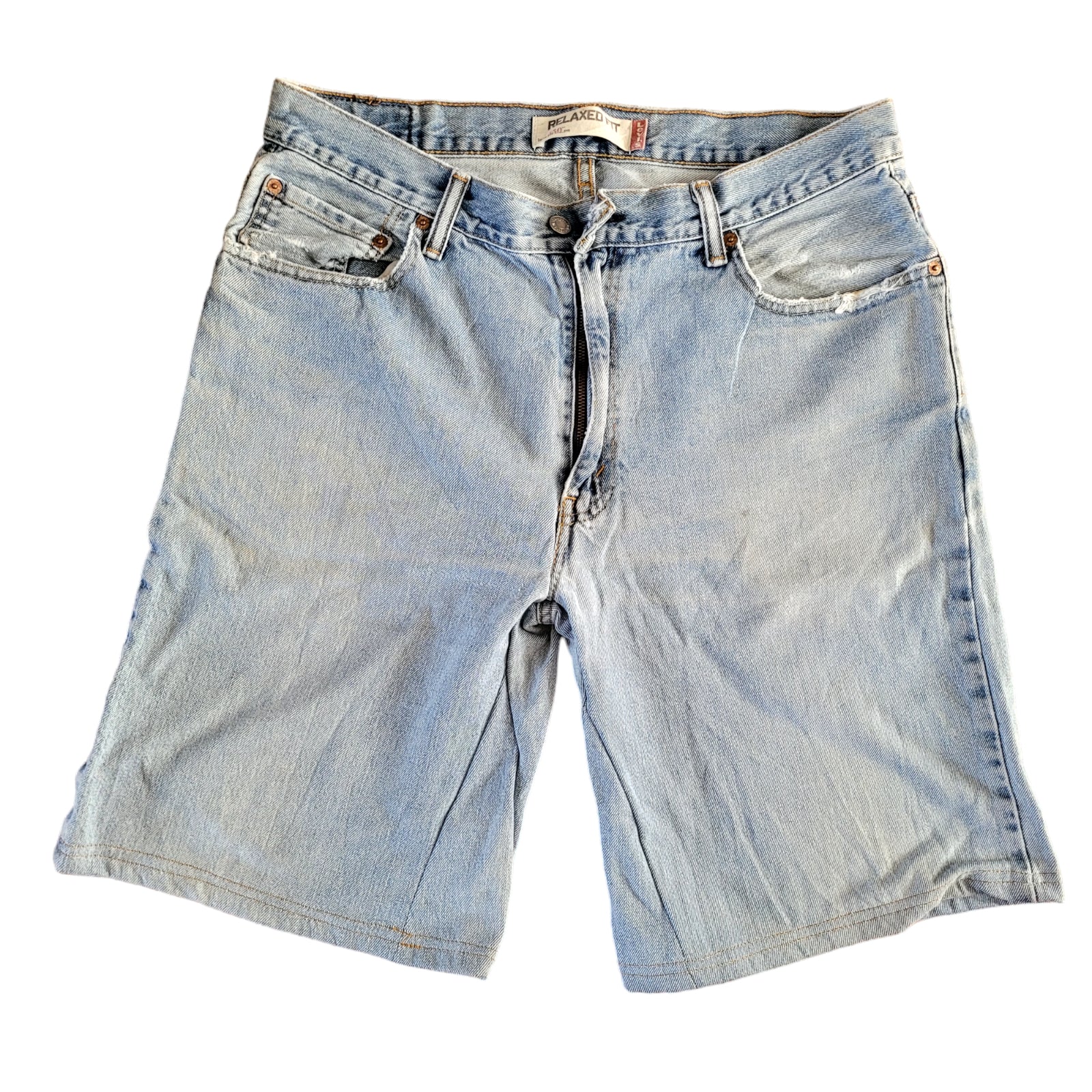 Levi's 550 Relaxed Fit Denim Jorts - Size 34-USASTARFASHION