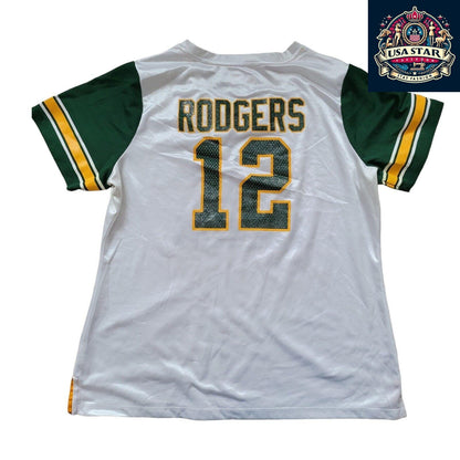 Reversible Women's Green Bay Packers Jersey XXL - Two Styles for Game Day Versatility - USASTARFASHION