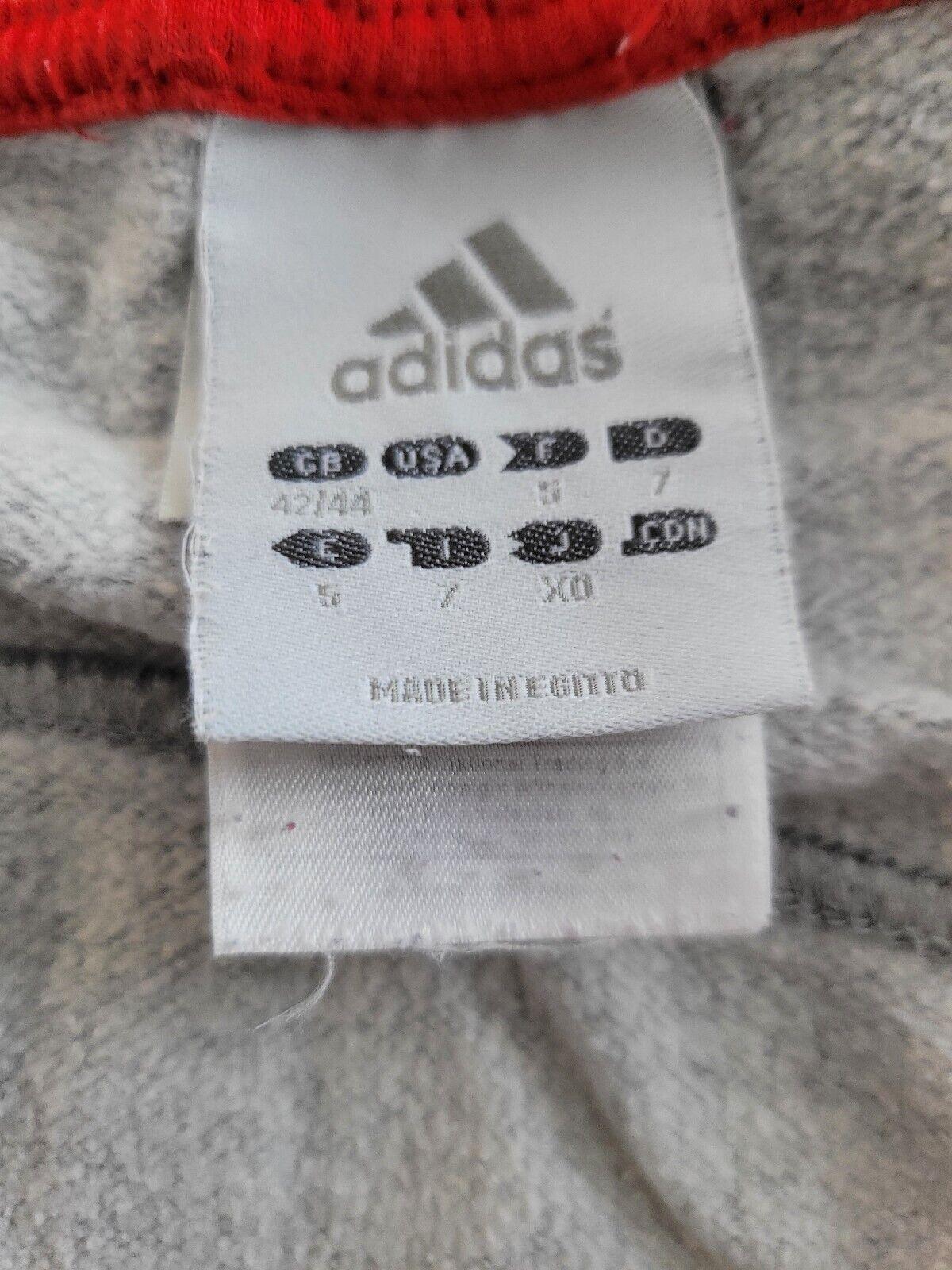 Adidas Full-Zip Tracksuit Top | Size S | Stylish & Comfortable | 40" Chest-USASTARFASHION