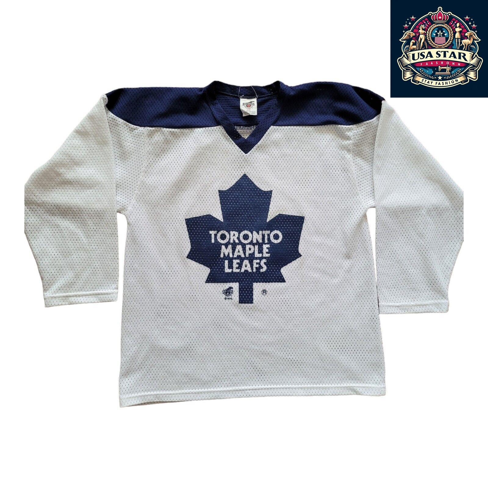 Toronto Maple Leafs Jersey Youth - Vintage NHL Ravens L, Classic Design, Comfortable Fit - USASTARFASHION