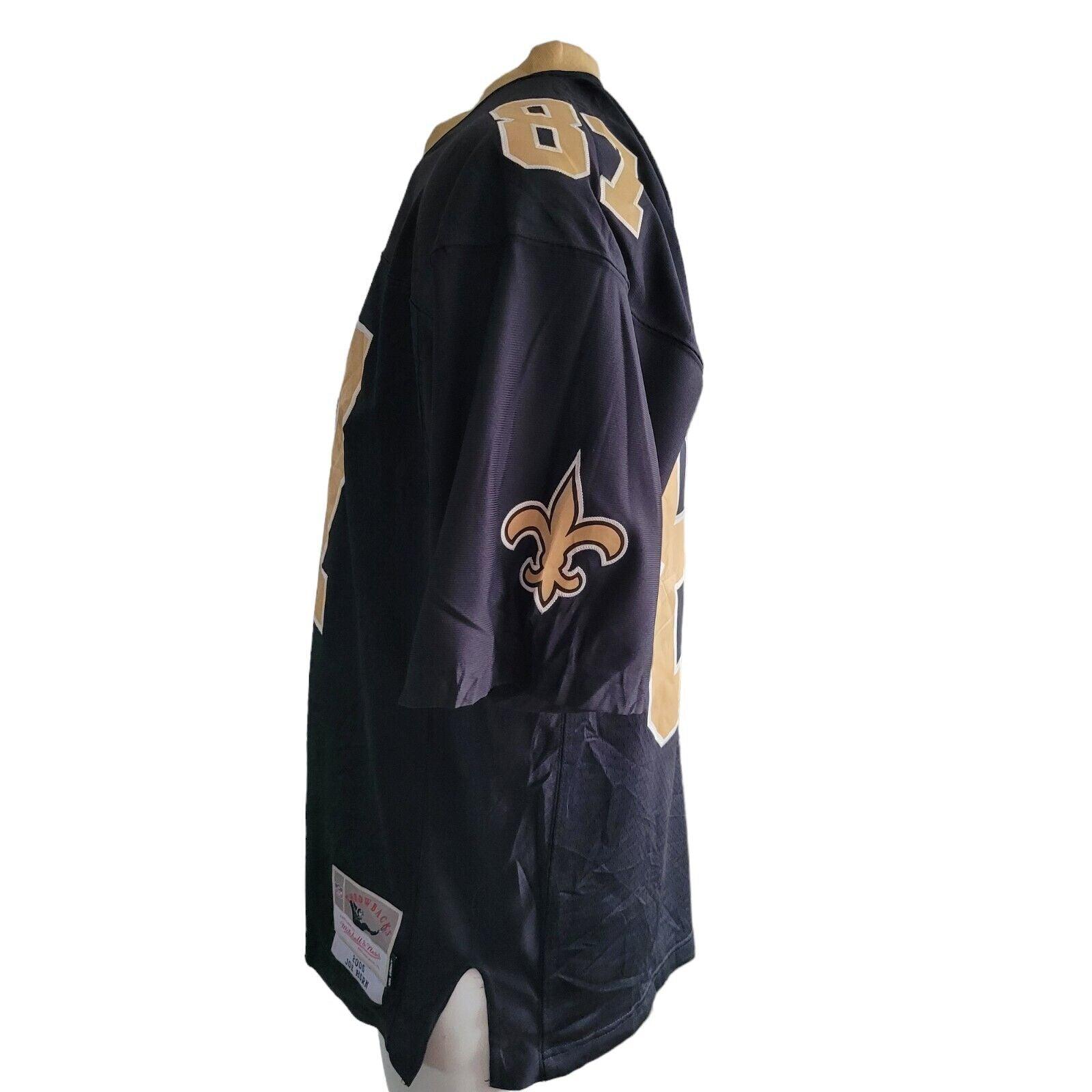 Joe 'Hollywood' Horn #87 New Orleans Saints Mitchell & Ness Men's 2005 Legacy Jersey Size 44-USASTARFASHION