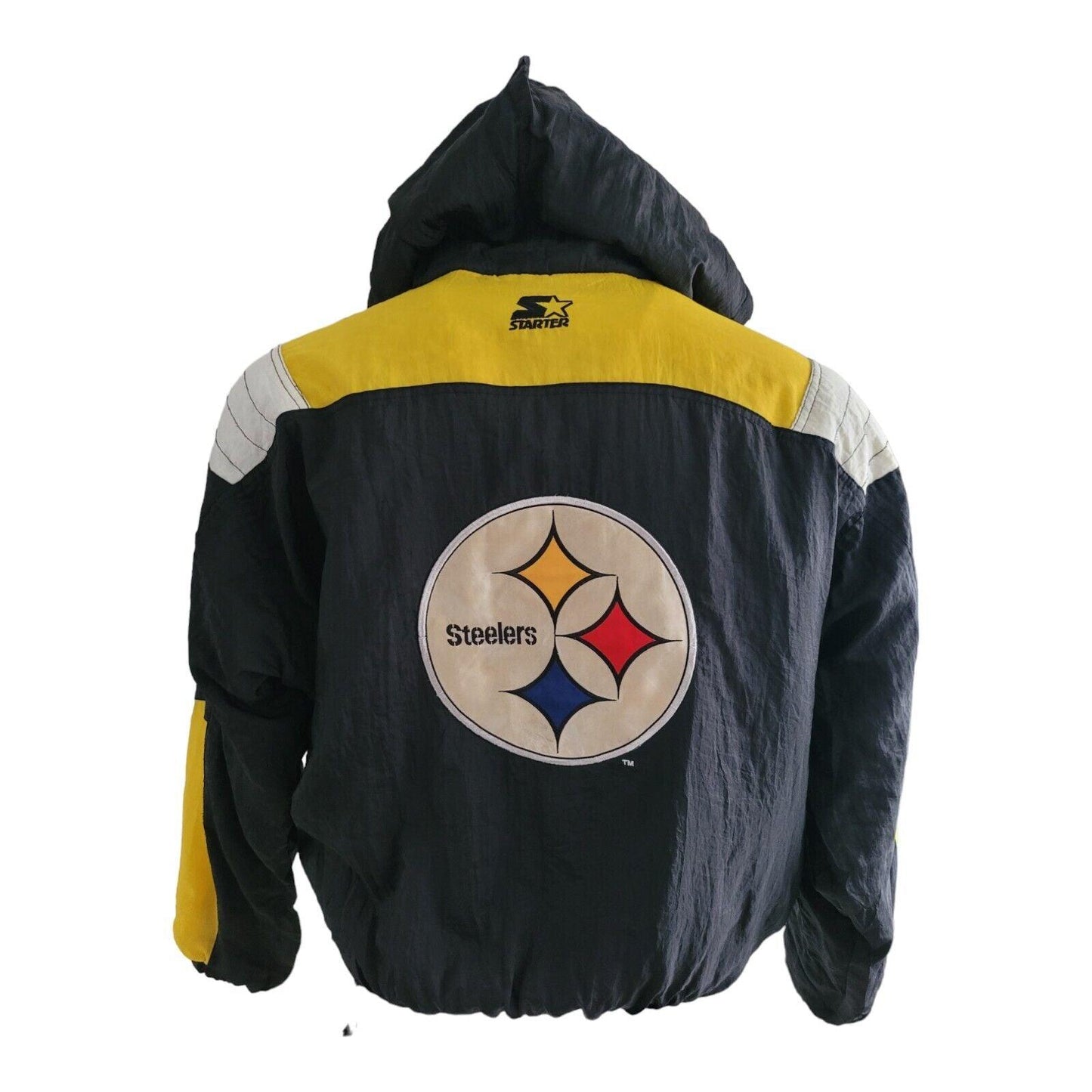 Pittsburgh Steelers NFL Pro Line Hooded Starter Jacket | Size M-USASTARFASHION