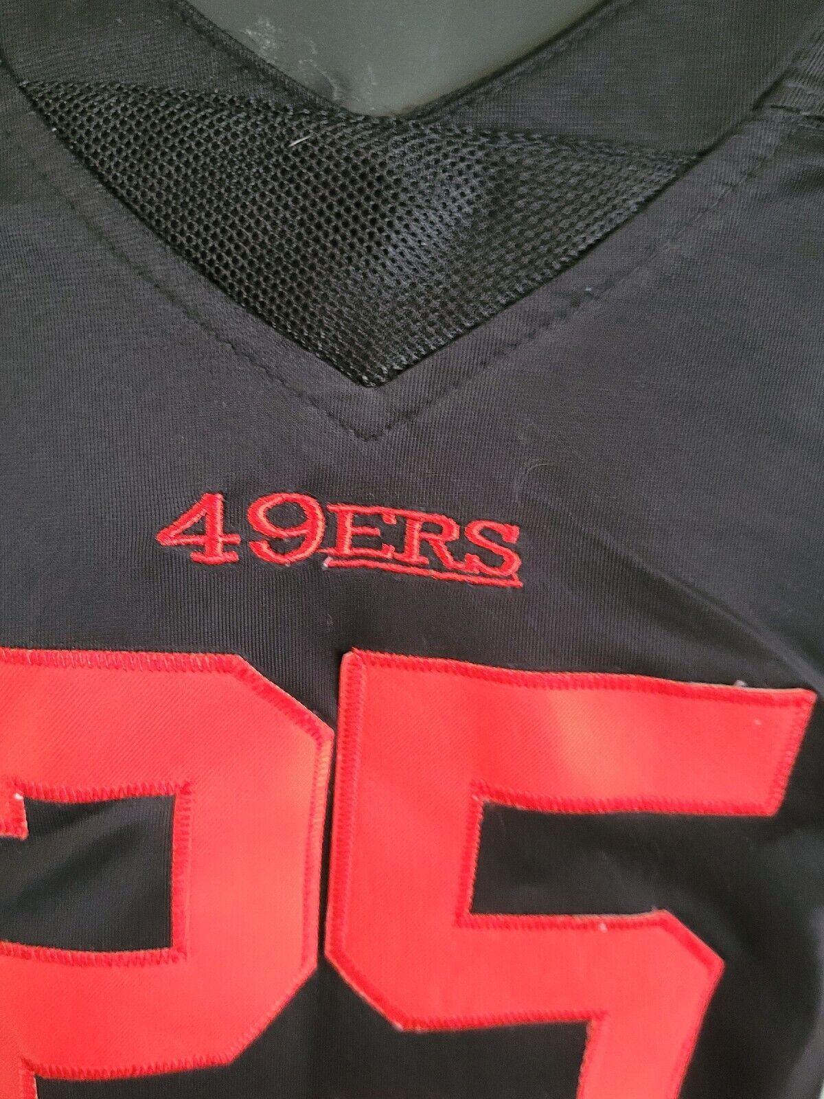 NFL Nike San Francisco 49ers #25 Richard Sherman Youth XL Black Football Jersey-USASTARFASHION