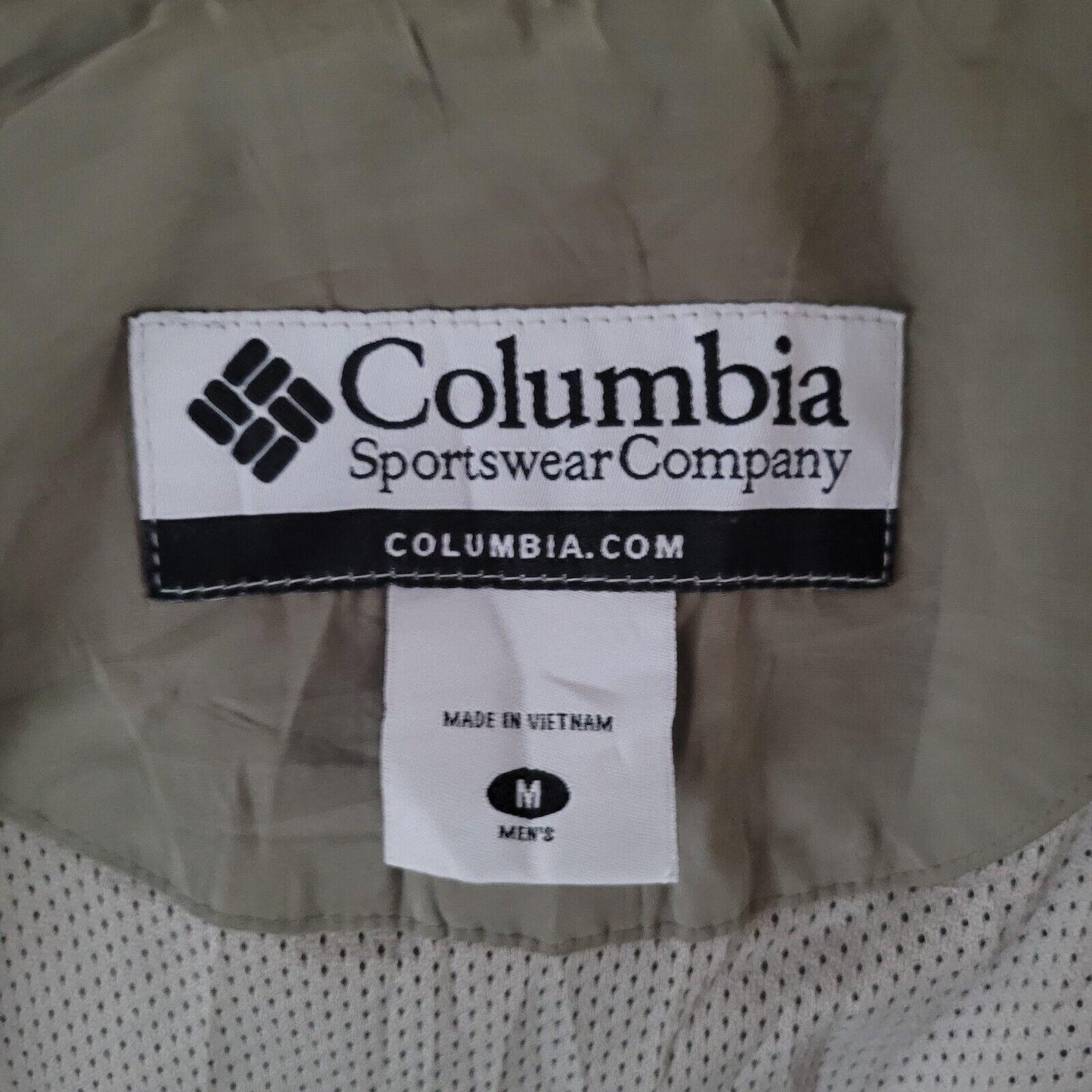 Columbia Sportswear Jacket Men's Size M 3-in-1 All-Weather Dark Green Puffer-USASTARFASHION