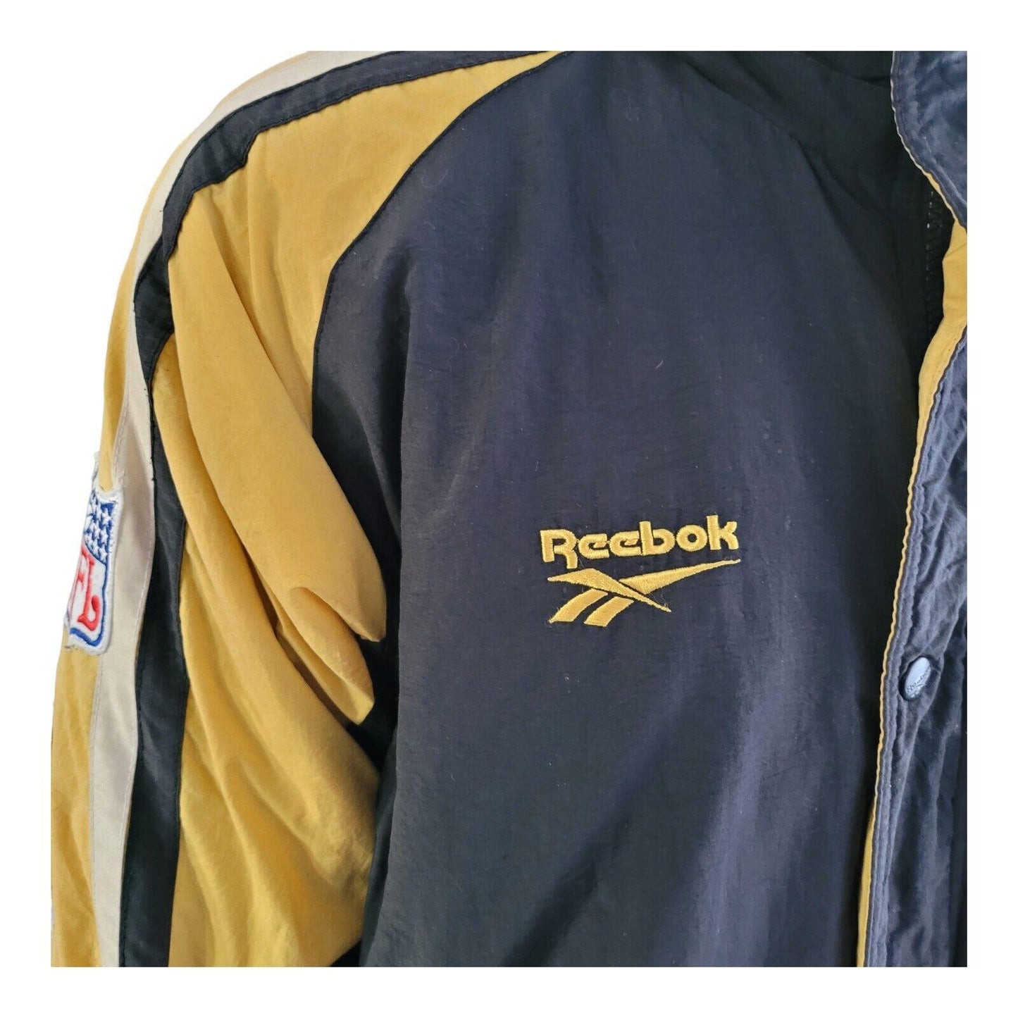 Reebok Steelers NFL Padded Jacket XL | Insulated Puffer Design-USASTARFASHION