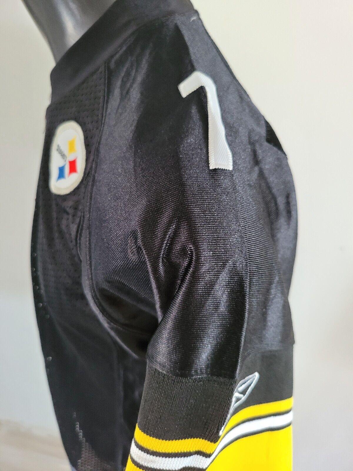 NFL Pittsburgh Steelers #7 Ben Roethlisberger Youth Large Football Jersey (Size 14/16)-USASTARFASHION