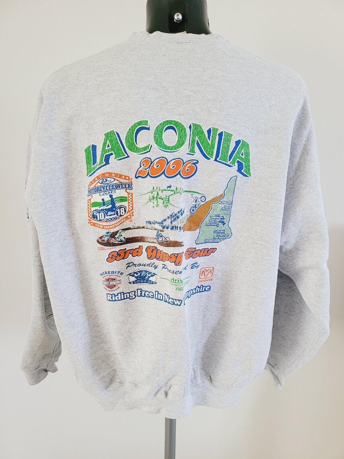 LEE Laconia Motorcycle Sweatshirt XL | Edgy Motorcycle Design, Comfort Fit-USASTARFASHION