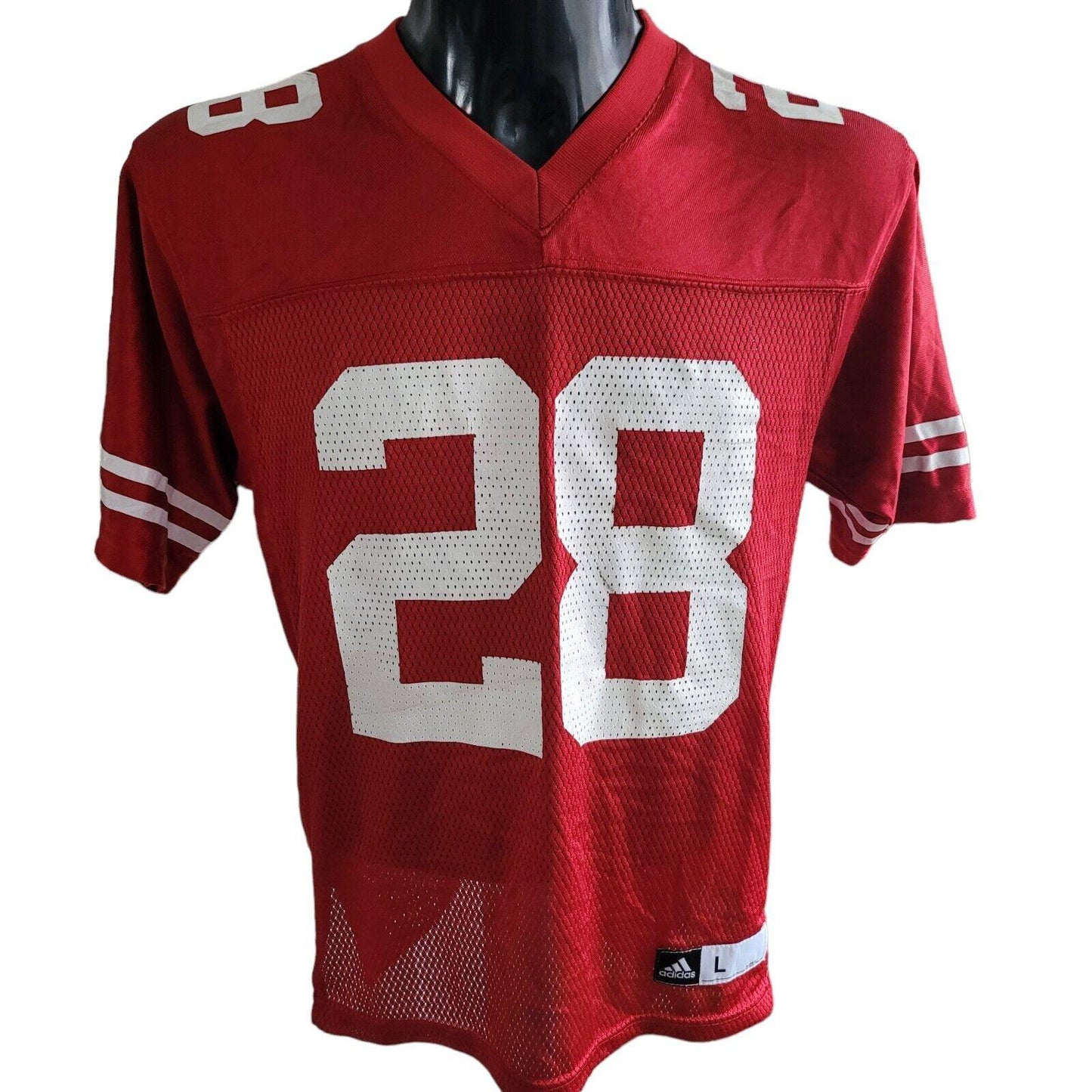 Adidas #28 Montee Ball Wisconsin Badgers Youth Football Jersey - Size L-USASTARFASHION