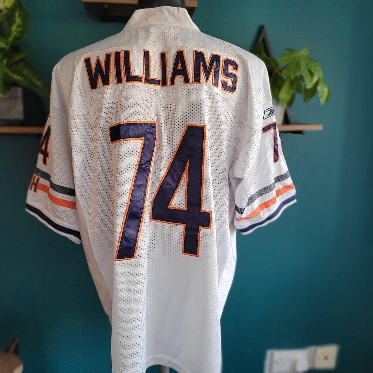 NFL Chicago Bears #74 On Field GSH Football Jersey Williams Adult Mens Size 52-USASTARFASHION