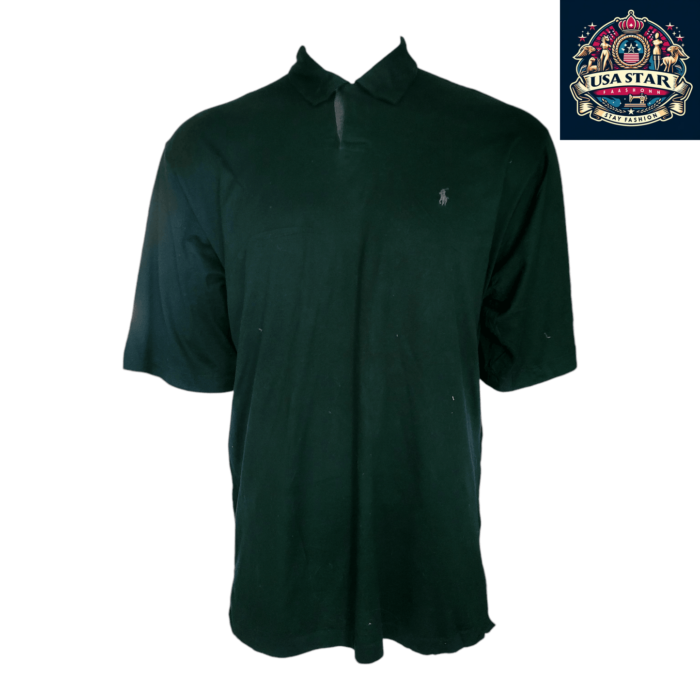 Polo Golf Ralph Lauren Shirt Men's XL Green Pima Cotton - Stylish, Comfortable, Versatile - USASTARFASHION