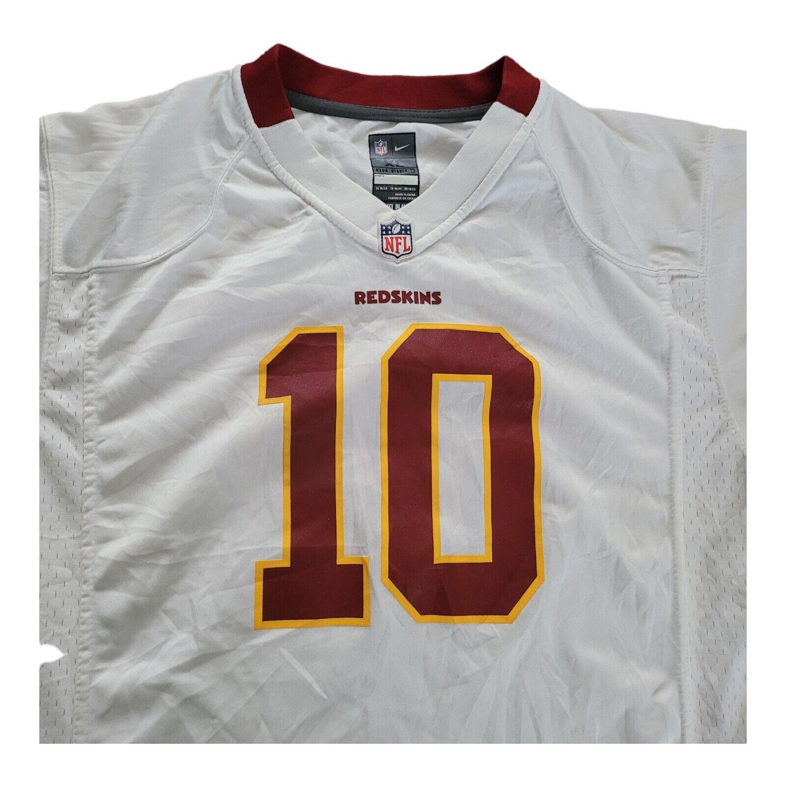 NIKE NFL Redskins #10 Youth XL Griffin III Jersey - Authentic Game Day Gear-USASTARFASHION