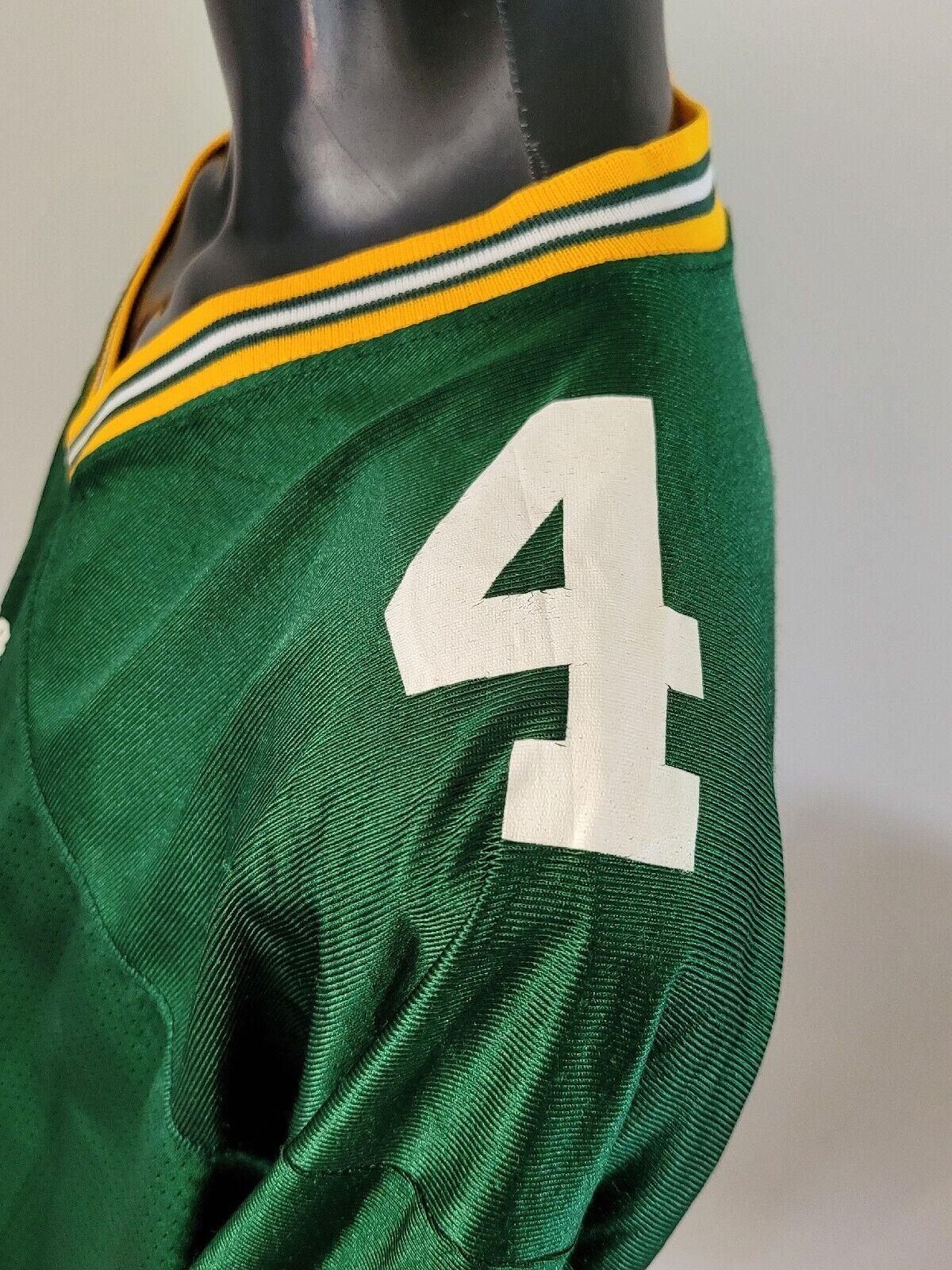 NFL Brett Favre #4 Green Bay Packers Football Jersey Mens X-Large 48 Jersey...-USASTARFASHION