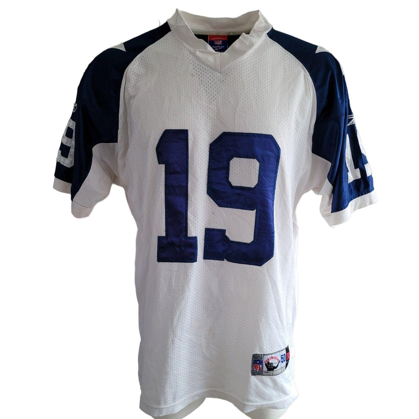 NFL Reebok Dallas Cowboys 'Austin' Throwback Jersey - Size 50/L-USASTARFASHION