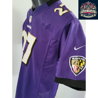 Baltimore Ravens Youth Jersey, Ray Rice #27 XL 18-20 by NIKE - Stylish Purple, Comfortable Fit - USASTARFASHION