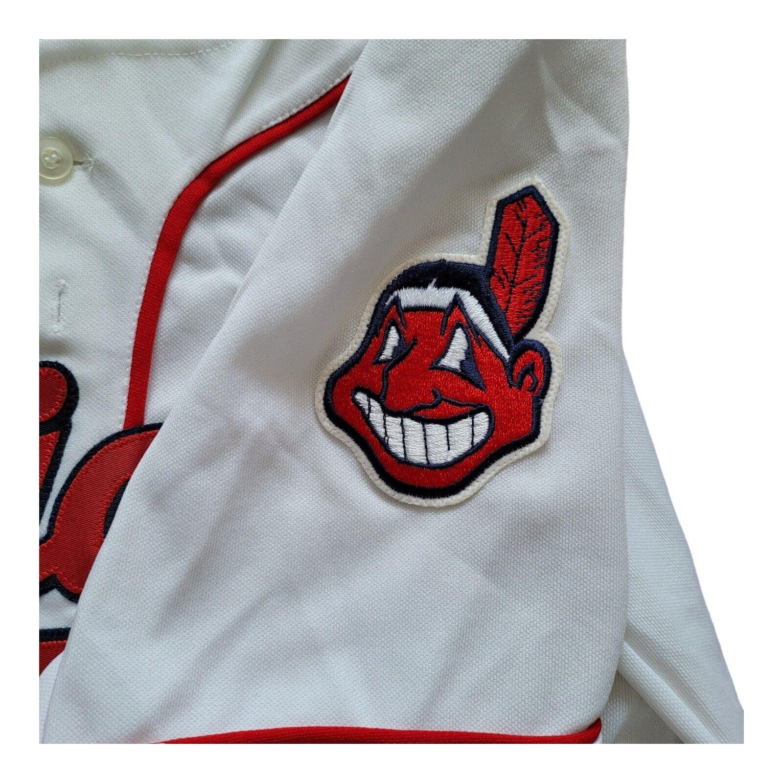 MLB Cleveland Indians Men's M RAVENS Knit Jersey - Size M-USASTARFASHION