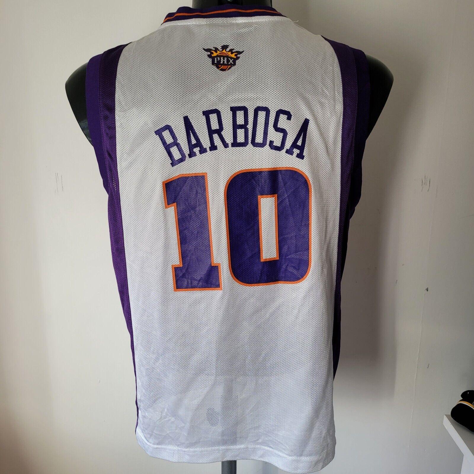 Leandro Barbosa #10 Phoenix Reebok Authentic Basketball Jersey - Size L-USASTARFASHION