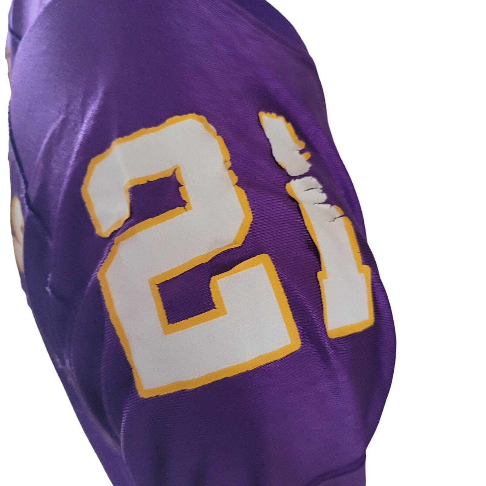 NFL Minnesota Vikings CHAVOUS #21 Men's XL Jersey Purple Retro Vintage-USASTARFASHION