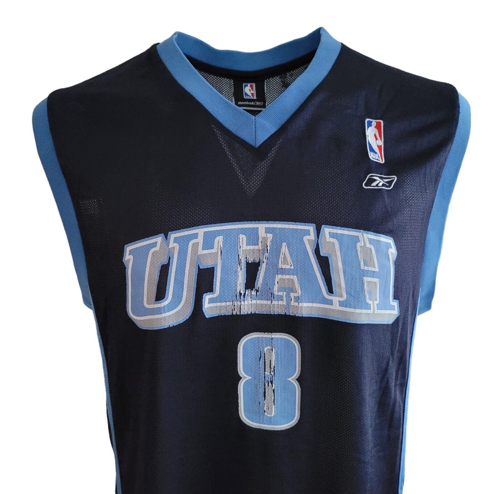 Deron Williams #8 Utah Jazz Basketball Jersey - Size M (NBA)-USASTARFASHION