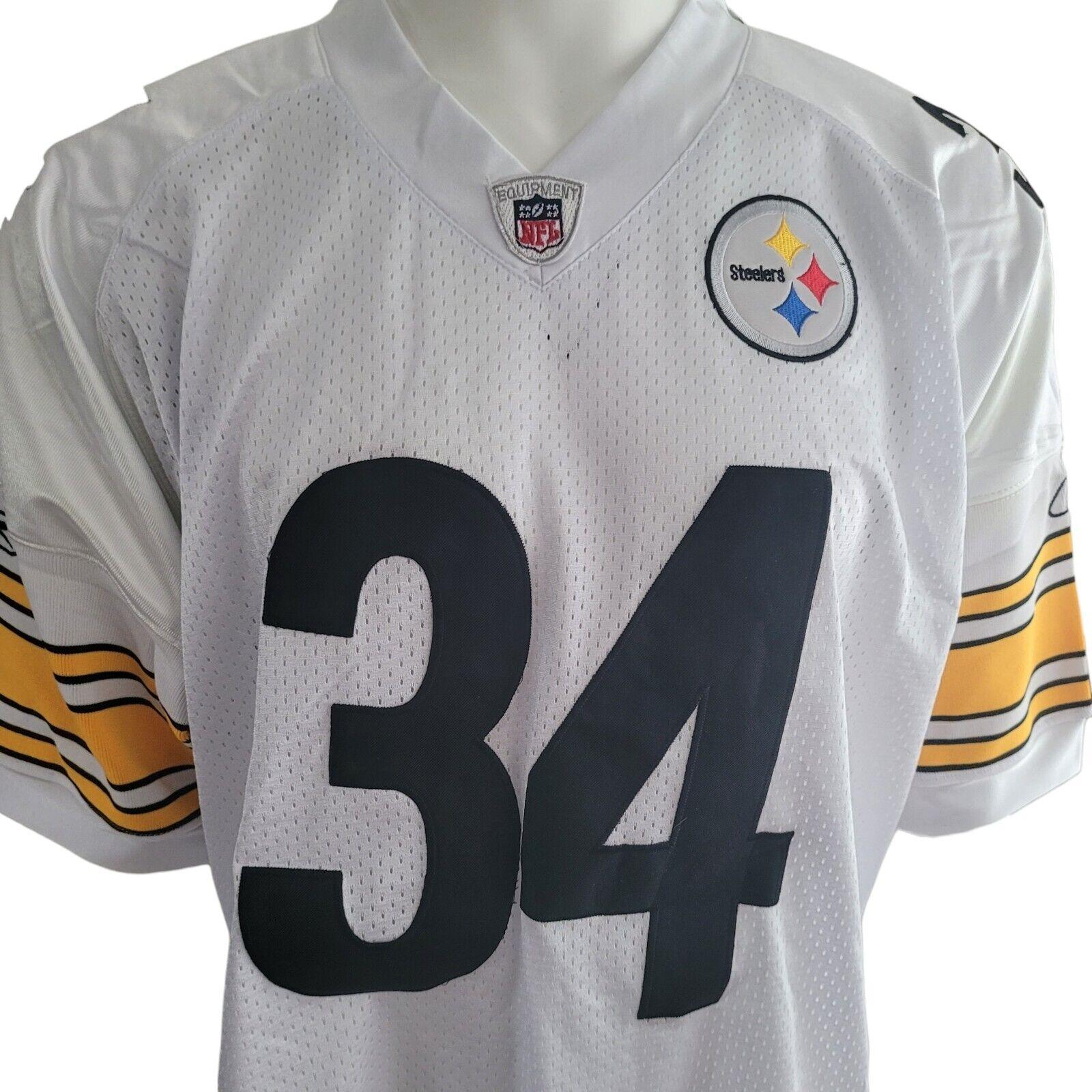 Pittsburgh Steelers Reebok NFL Mendenhall #34 Jersey - Size 54 (2XL)-USASTARFASHION