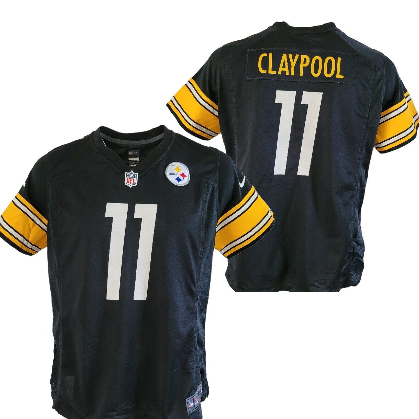 Pittsburgh Steelers #11 Claypool Youth 2XL NFL Jersey by Nike-USASTARFASHION