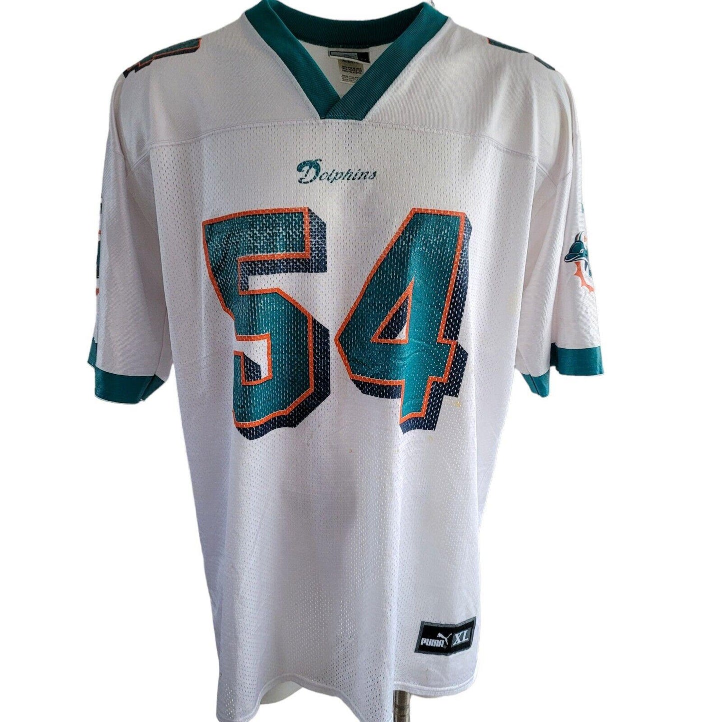 PUMA Miami Dolphins #54 Z. Thomas XL NFL Jersey | Authentic Vintage Appeal-USASTARFASHION