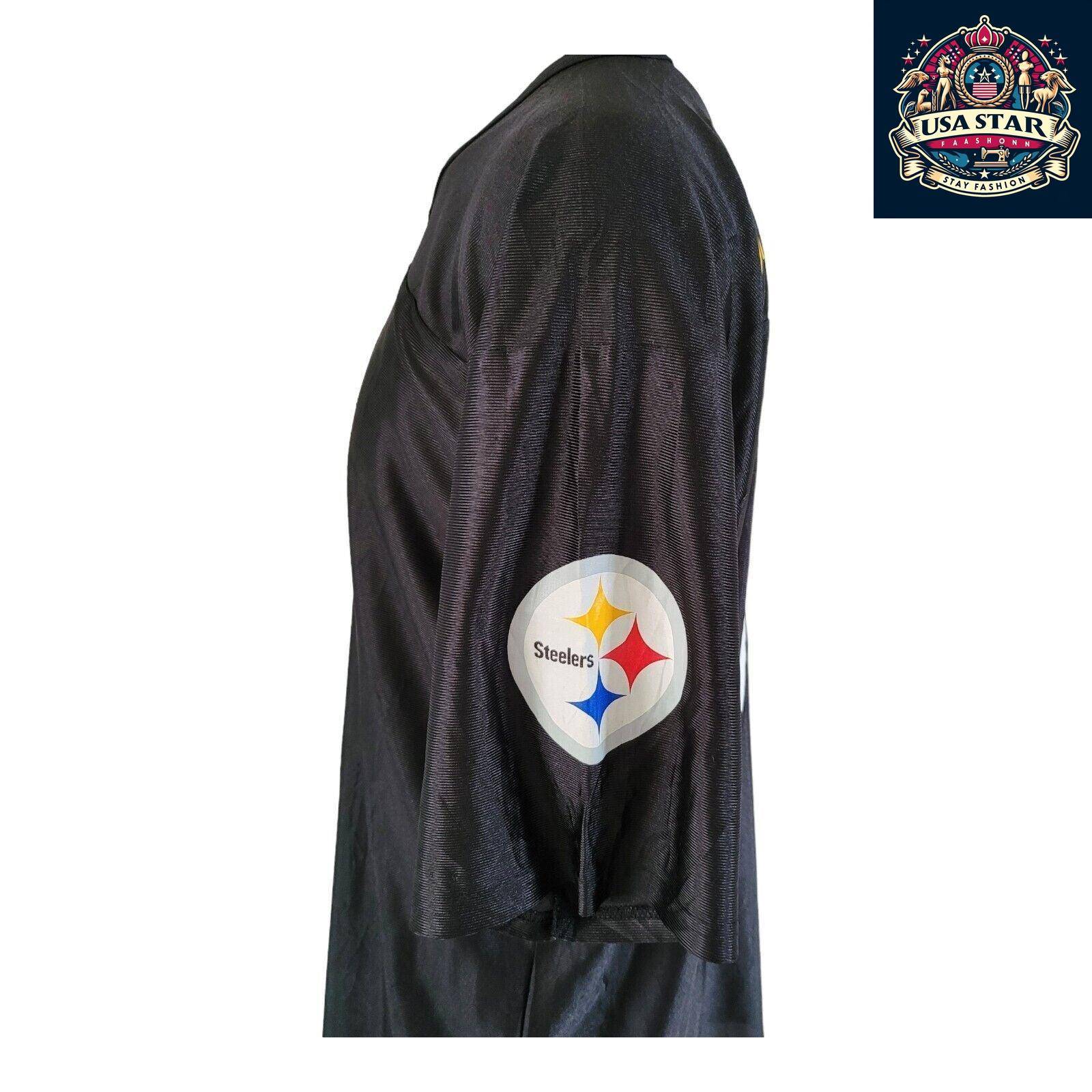 Pittsburgh Steelers Jersey #7 Ben Roethlisberger XL - Authentic NFL Fan Apparel, Comfortable Fit - USASTARFASHION