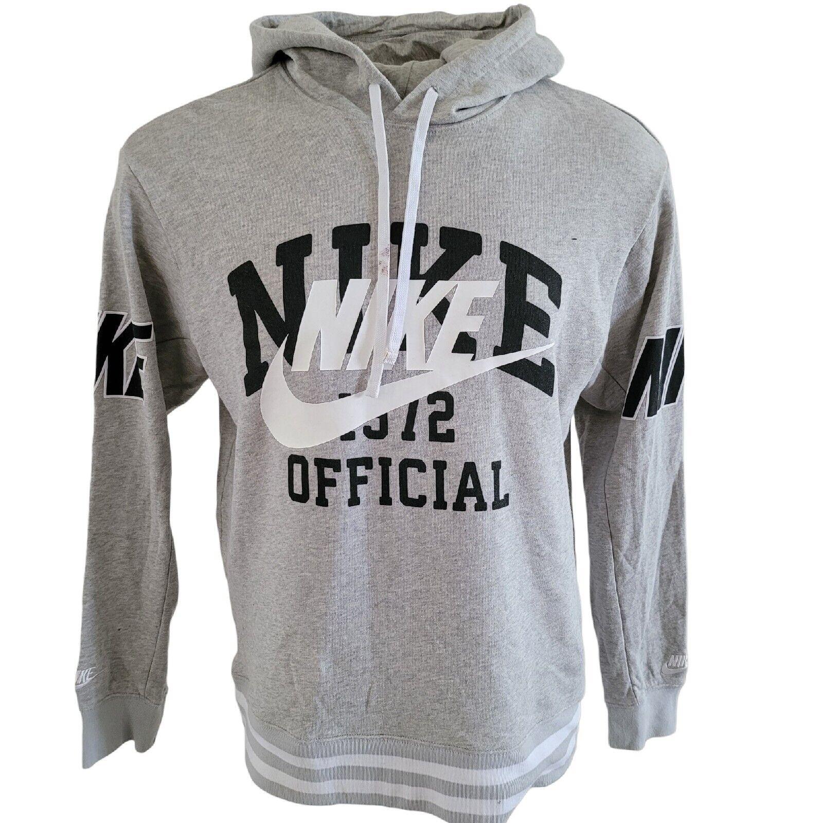 Nike 1972 Official Vintage Hoodie | Size S, Retro Print-USASTARFASHION