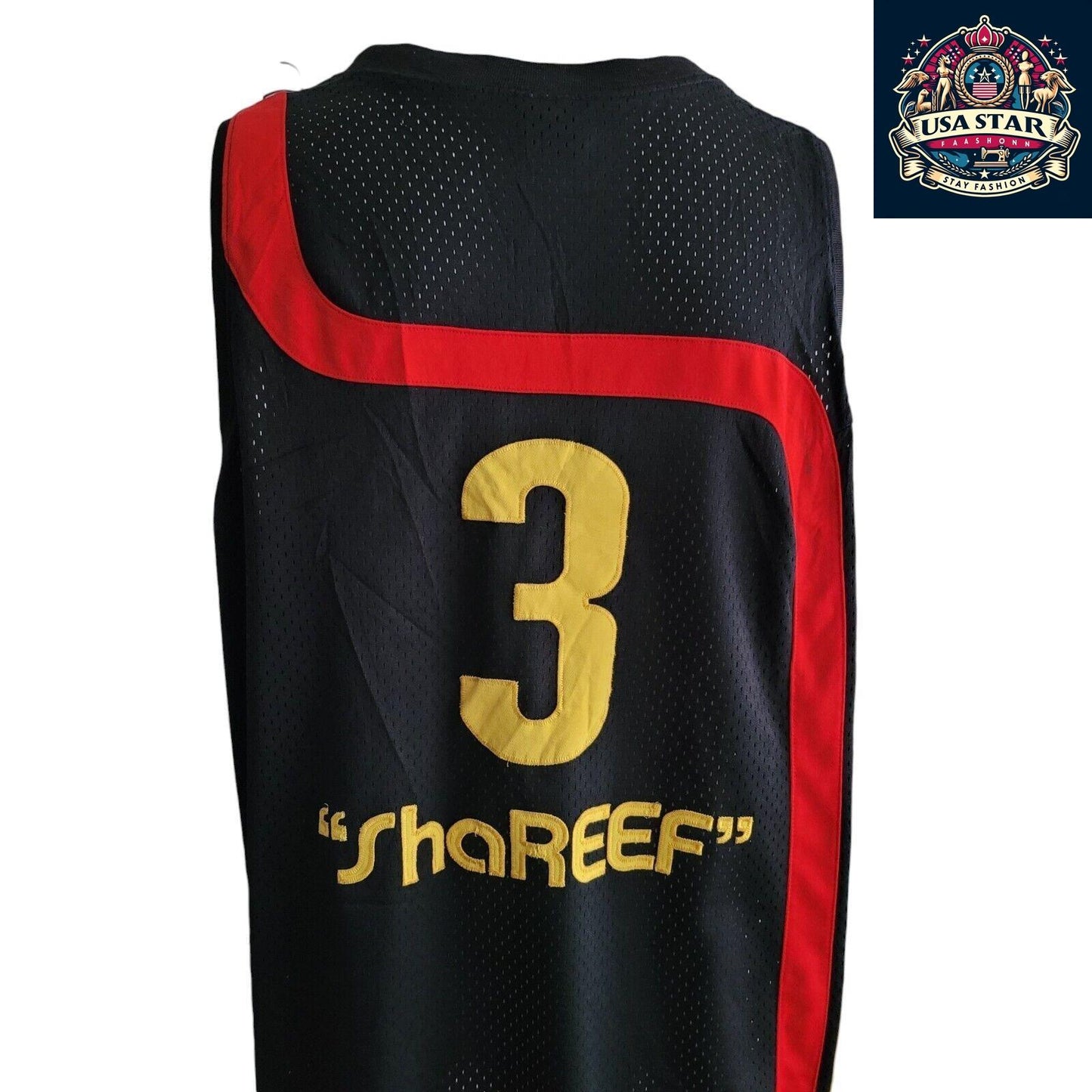 Nike Atlanta Hawks Jersey #3 Shareef Abdur-Rahim - 2XL Authentic Vintage Style, High Quality - USASTARFASHION