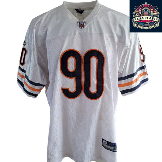 Chicago Bears Jersey Julius Peppers #90 Reebok Size 56 XL - Authentic, Comfortable, Durable - USASTARFASHION