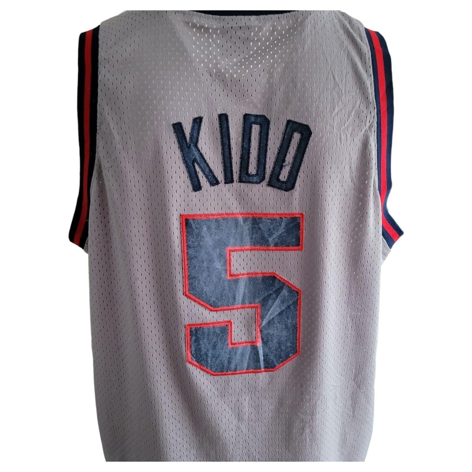 NIKE NBA Rewind #5 Jason Kidd Nets XL Swingman Jersey-USASTARFASHION