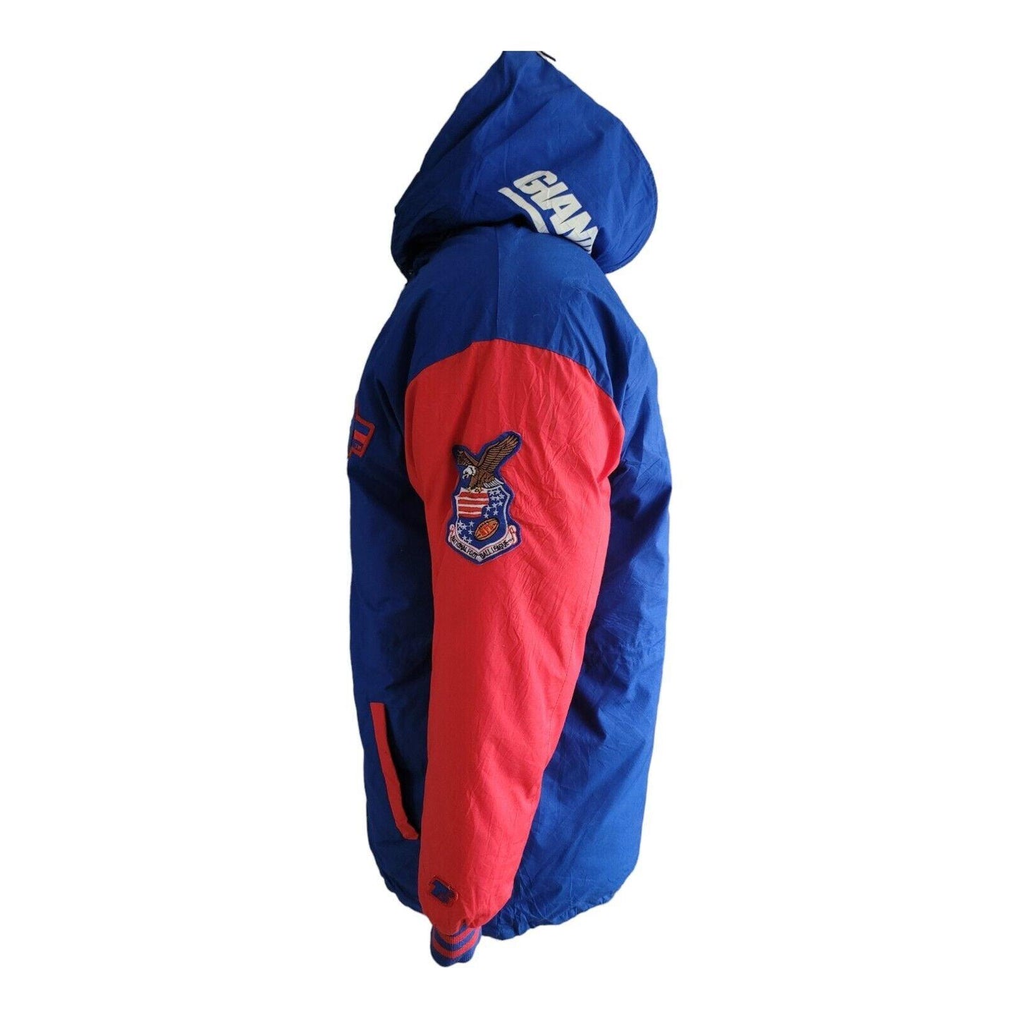 NFL New York Giants Triple Fat Goose Duck Turbo Sport XL Down Jacket-USASTARFASHION