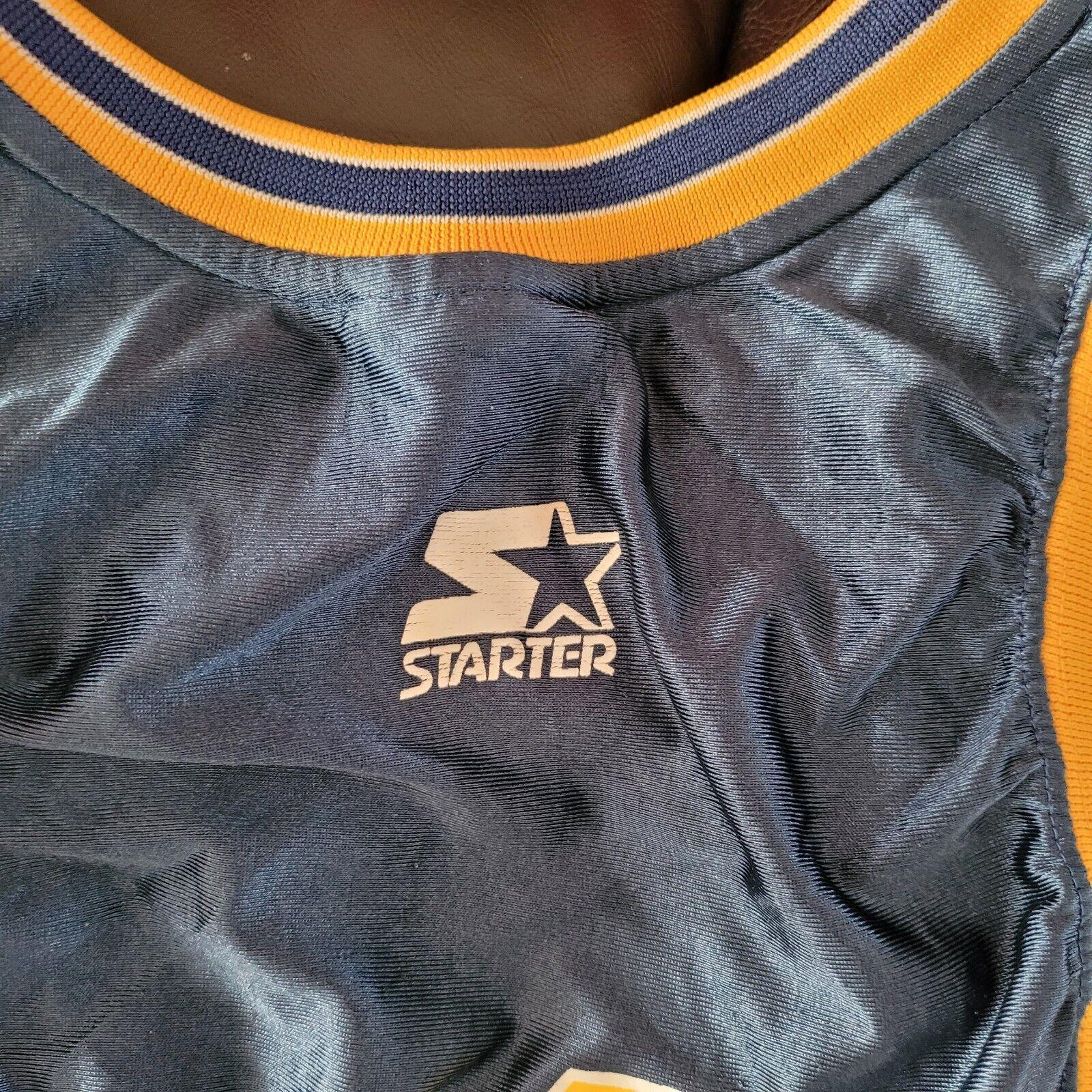 Michigan Chris Webber Starter #4 Vintage Basketball Jersey Size 48 Large-USASTARFASHION