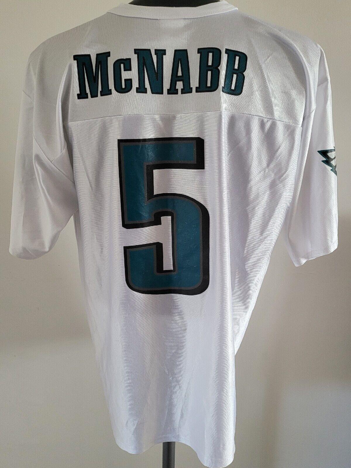 Philadelphia Eagles McNabb #5 Reebok Jersey | Size L Large NFL Equipment-USASTARFASHION