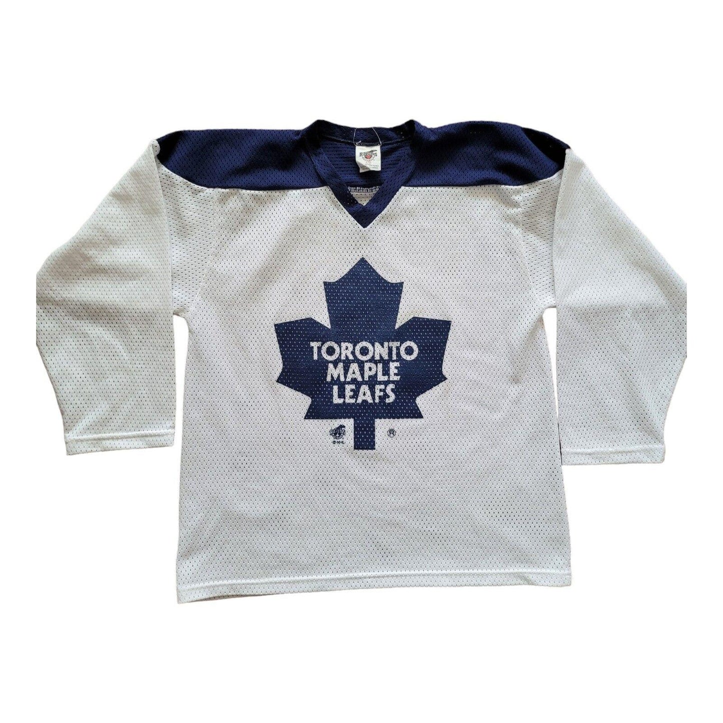 Toronto Maple Leafs Vintage NHL Youth Jersey | Youth Large (L) - Official Ravens Design-USASTARFASHION