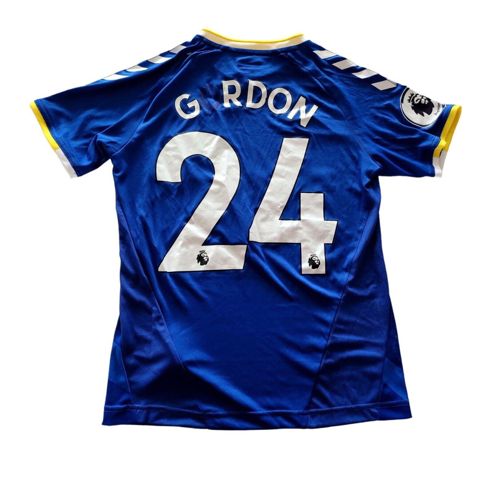 Everton FC Hummel Home Shirt Y2XL Gordon 24 - New (Missing Letter)-USASTARFASHION