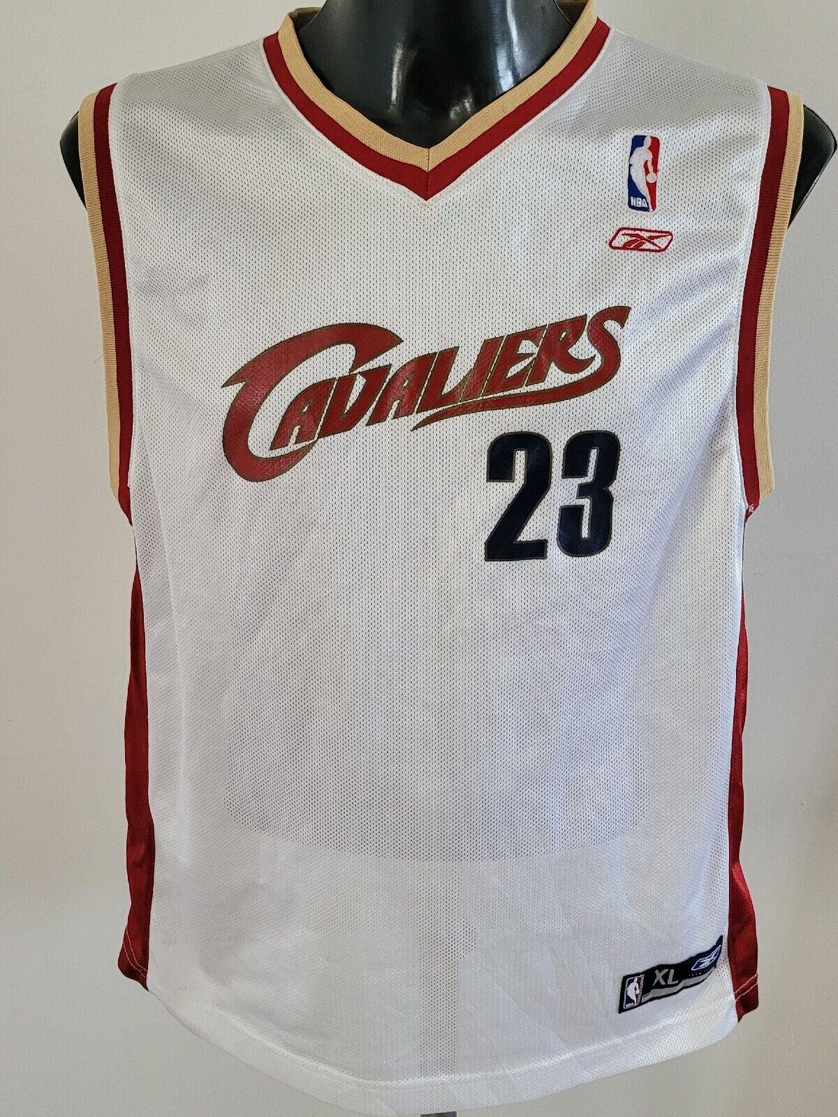 LeBron James Cavs Jersey No. 23 Youth XL / Small Man S - Authentic Fit-USASTARFASHION