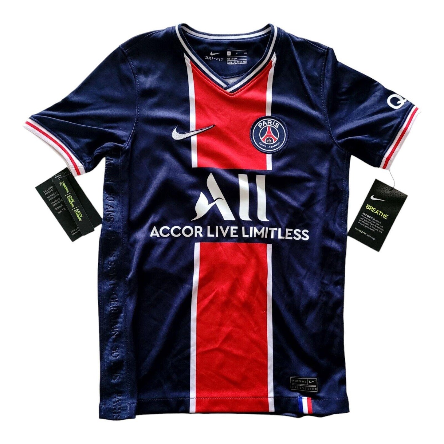 Nike PSG Paris Saint-Germain Home Jersey Size S Youth - Louis #10 - New with...-USASTARFASHION