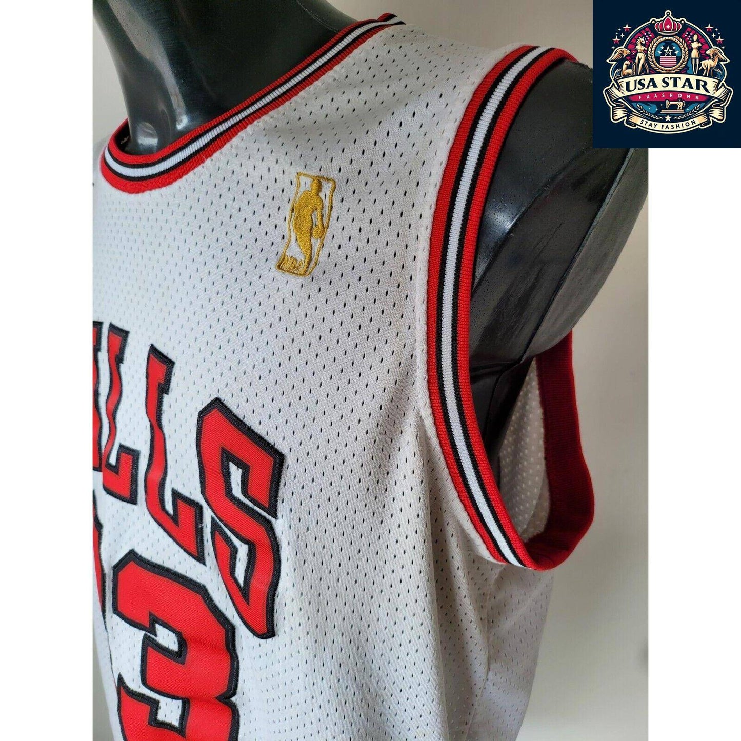 Chicago Bulls Jersey #23 Michael Jordan Hardwood Classics Mitchell & Ness, Size L - USASTARFASHION